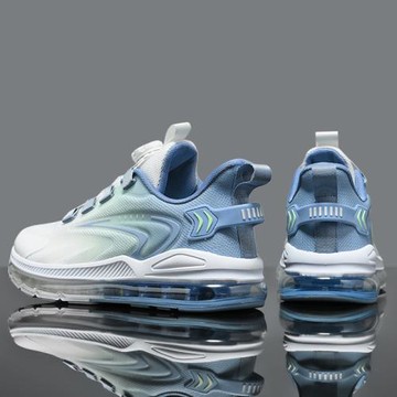 春季緩震寬肥氣墊休閑大碼男鞋