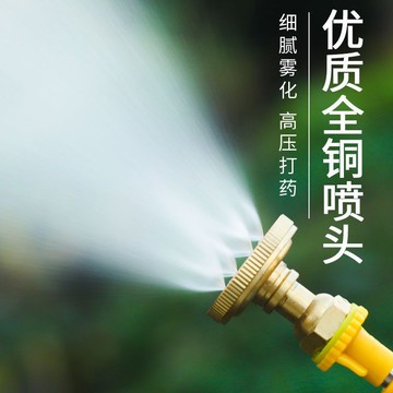 購滿99出貨🔥限時秒殺🔥農用全銅多孔打藥噴頭高壓噴霧器除塵五八孔果樹園直射霧化銅噴頭