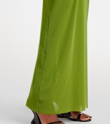 Jean Paul Gaultier Appliqué mesh maxi dress