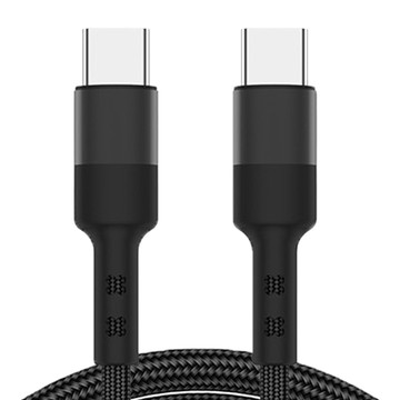 Type C公 - C公 手機/平板/筆電 Type-c雙面盲插 3A PD快充/傳輸線(0.5M/黑)