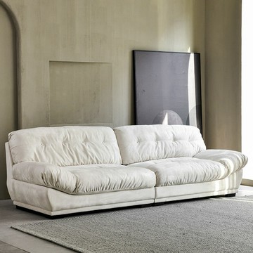 免運 意式極簡磨砂科技布羽絨沙發baxter云朵沙發小戶型客廳布藝沙發