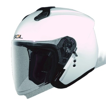 SOL SOXP SO-XP 安全帽 逐光者-粉 (變色漆/粉) 半罩 3/4罩加長鏡片 輕量化 內藏墨鏡 雙D扣 雙層