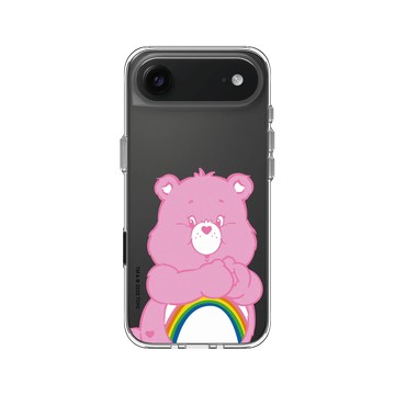 iPhone Air Clear Case（相機按鈕） 透明 - Care Bears - Cheer Bear