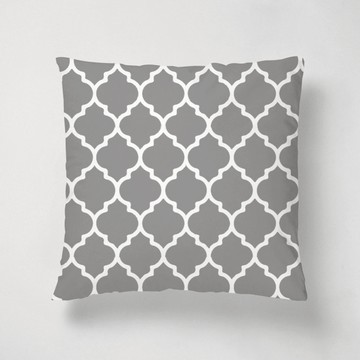 Moroccan Quatrefoil 經典摩洛哥花紋 / 短絨抱枕 / 顏色客製