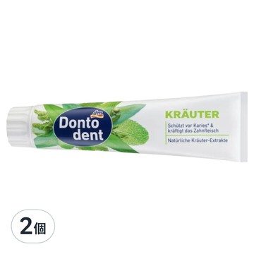 dm Dontodent 草本植萃牙膏  125ml  2個