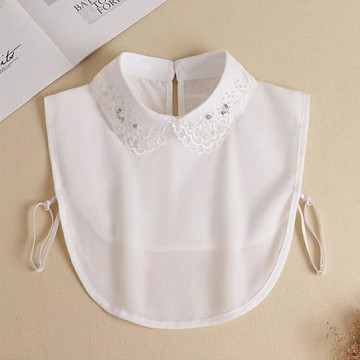 假領子女性服飾配件百搭裝飾白色黑色假衣領多功能襯衣領