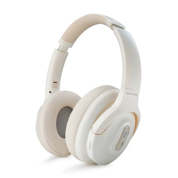 [RONEVER] 頭戴折疊藍牙耳機 MOE352-2 米白