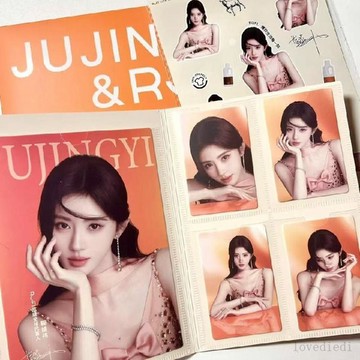 💕限時爆殺💕【國現】鞠婧禕rufi全新代言周邊 聯名禮盒貼紙大卡片 不含產品