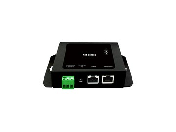 CERIO 【POE-DGT-ZW】DC12-56V Gigabit to30Watt PoE+ Adapter寬溫/寬壓網路電源供應輸出器