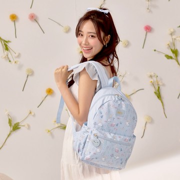 【DISNEY】愛麗絲-後背包-淺藍