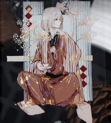 往生來世 日式古典男子集 PET 紙膠帶 貝殼光 10米卷 巨畫幅