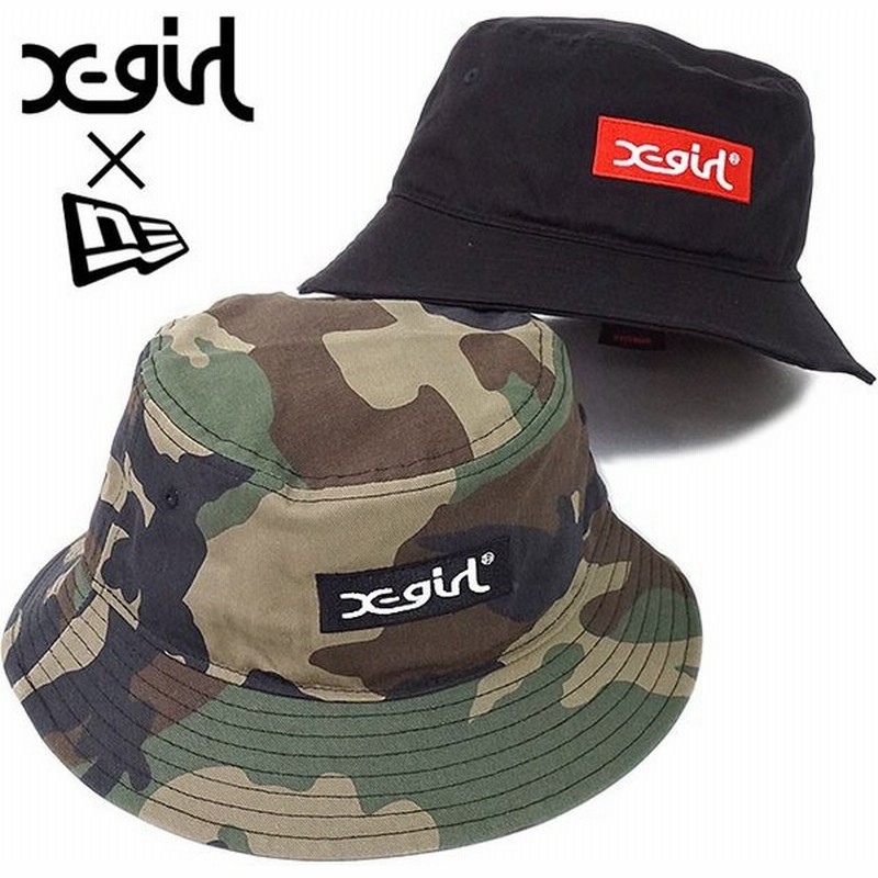 X Girl New Era エックスガール ニューエラ 帽子 Bucket Hat バケットハット Fw17 通販 Lineポイント最大0 5 Get Lineショッピング