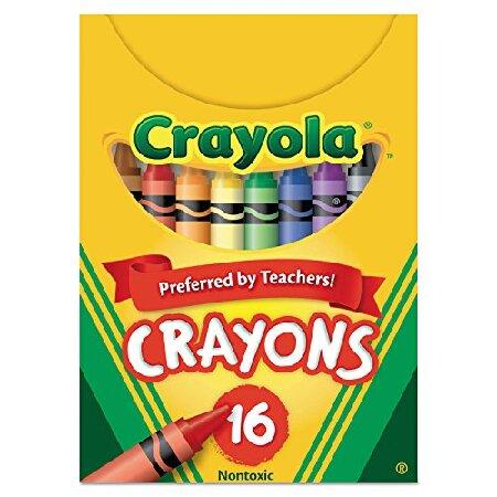 特別価格Crayola Crayons, Reg Size, 16 colors並行輸入