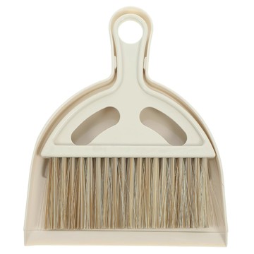 FAMINOU 法米諾 法式奶油小掃把畚箕組  奶油白  1組