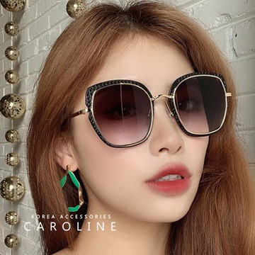 復古大方框網紅款潮流行時尚百搭太陽眼鏡 71594