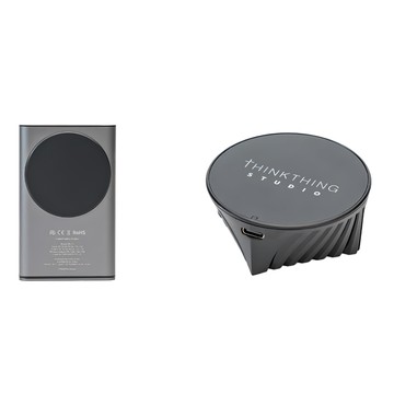 Thinkthing 散熱磁吸充電器 灰色 無線充電 磁吸對準 快速散熱  1個