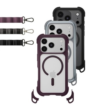 MAGEASY iPhone 18 Odyssey Strap M 超軍規防摔磁吸支架手機殼（iPhone 18 Pro/Pro Max）