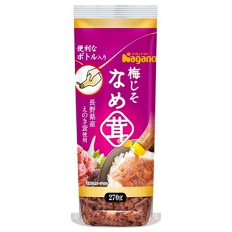 ナガノトマト 梅じそなめ茸 ボトル入り 270g×10本入