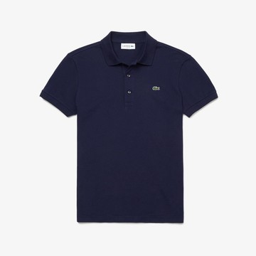 經典修身 小鱷魚 Polo衫(藍色) - M