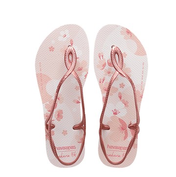 Havaianas Luna Sakura 哈瓦仕 涼鞋 拖鞋 夾腳拖 櫻花 粉 女款 4147595-0076W [EW]