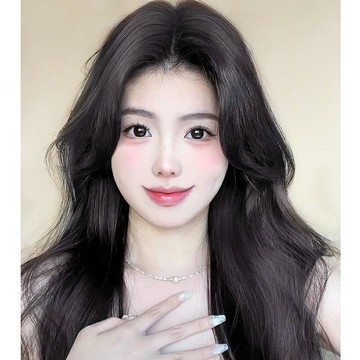 【巴黎精品】現貨+預購 女補髮塊真髮髮片透氣假髮片輕量隱形增髮量假髮接髮-耳後括弧8*9cm蓬鬆2色a1fv15