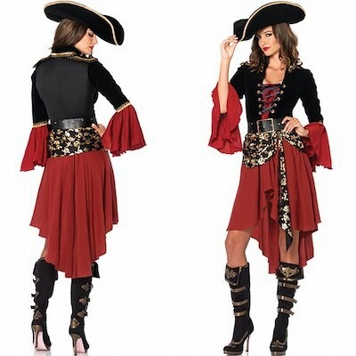 ハロウィン 衣装パイレーツ オブ カリビアン 仮装 ハロウィン コスチューム 海賊 ウィッチ 巫女 舞台演出服 コスプレ衣装 魔女 レディース ジャック船長 キャプテン ドレス ワンピース 通販 Lineポイント最大get Lineショッピング