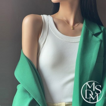 【MDMS】背心 小可愛 針織 無袖 針織背心 上衣 女 S117