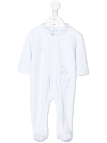 Tartine Et Chocolat - Bunny print pajamas - kids - Cotton/Polyester - 9 mths - Blue