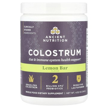 Ancient Nutrition, 初乳，檸檬棒，4.02 盎司（114 克）