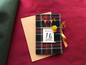 專屬於你的祝福 | 手工卡片 | 生日卡 Handmade  card 格子