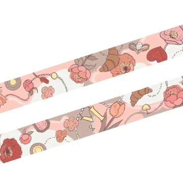 MAISON M Fleur d’Amour 愛之花絲巾