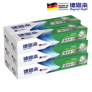 德恩奈 清淨涼牙膏 156g-6入組