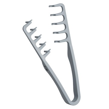 For Beaut Shadow 造型髮梳  1個  單色