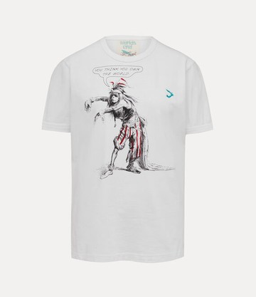 Vivienne Westwood Worlds End Classic T-shirt Cotton White XS Unisex