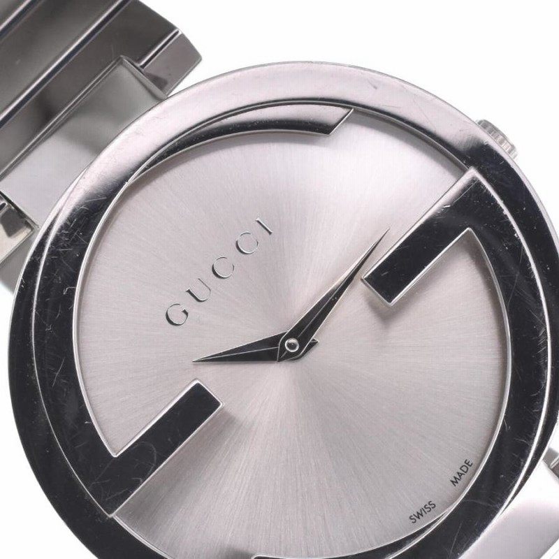 △ グッチ GUCCI 133.3/YA133308 インターロッキング クォーツ
