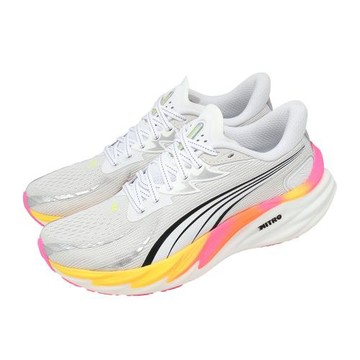 Puma 慢跑鞋 Velocity Nitro 4 Wns 女鞋 白 回彈 氮氣中底 311141-18