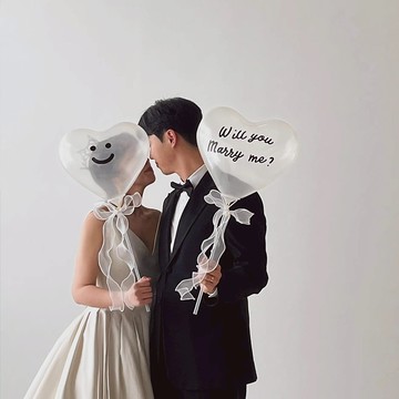 【芽米栗】最快隔日到 求婚氣球 婚禮佈置 慶生氣球 佈置氣球 氣球佈置 生日佈置愛心氣球 拍婚紗道具 慶生佈置