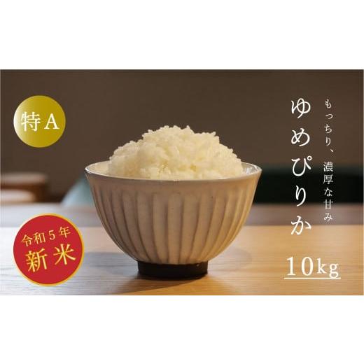 ふるさと納税 北海道 当麻町 令和5年産新米 長谷川農園ゆめぴりか10kg（令和5年産）