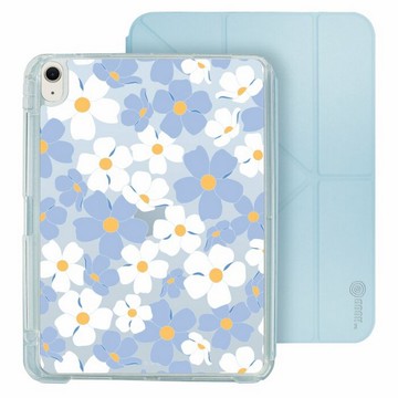 Thunbergia Flower iPad Air 11/pro13可拆式防摔透明筆槽摺套