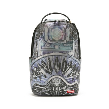 SPRAYGROUND 星象貨幣鋸齒鯊大容量後背包 黑色 G687964