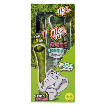 MM象 泰式烤海苔捲-經典原味 (2.5gX6入)