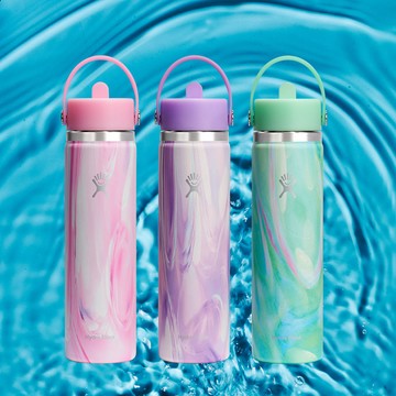 Hydro Flask 24oz/709ml 寬口 吸管 真空 保溫瓶 Jelly (保溫 保冰 保冷 大容量 手搖杯)