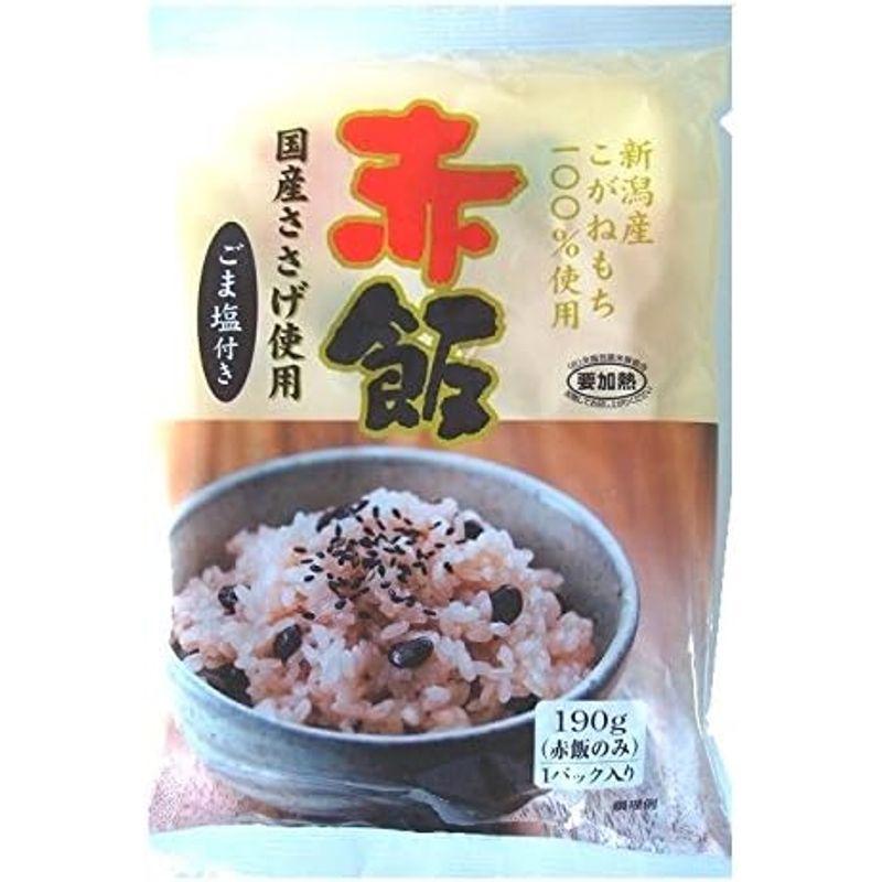 たかの 赤飯 ごま塩付 190g×10個