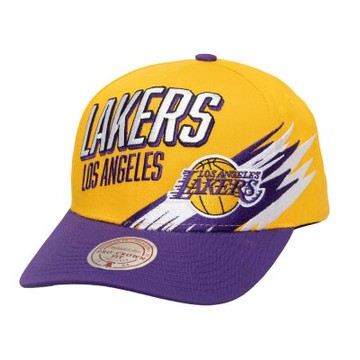 Mitchell & Ness NBA ZOOM BY PRO SNAPBACK LAKERS 男 休閒帽 HP11572-LALYELL