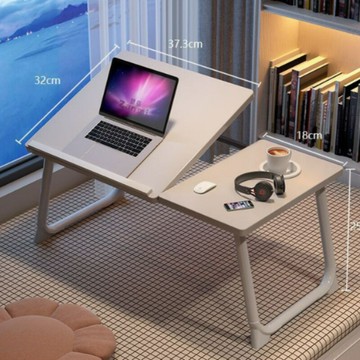 床上小桌子五檔調節桌 筆記本電腦桌 臥室升降書桌折疊桌桌面可調[DD100109]