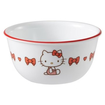 Corelle Brands 康寧餐具 Hello Kitty 飯碗 325ml  白色  1個