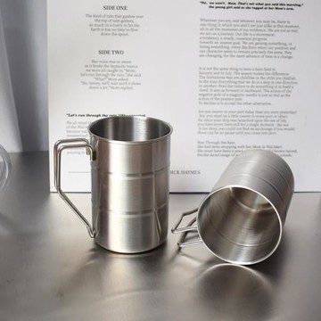 戶外304不銹鋼馬可杯酒杯工業創意水杯露營野營啤酒杯咖啡杯廠家