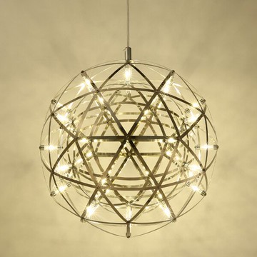 【威森家居】美式 煙花滿天吊燈 現貨實木鐵藝工業風現代簡約復古吸頂燈檯燈壁燈大廳客廳臥室燈具LED設計師 L171034