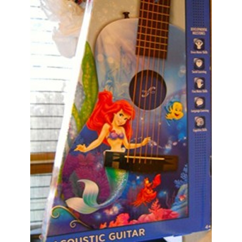 ディズニー アコースティックギター アメリカ海外限定多数 Princess Acoustic Guitar Blu 通販 Lineポイント最大1 0 Get Lineショッピング