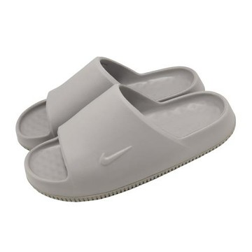 Nike 拖鞋 Wmns Calm Slide 2.0 女鞋 灰 一體式 涼拖鞋 微厚底 IB7561-201